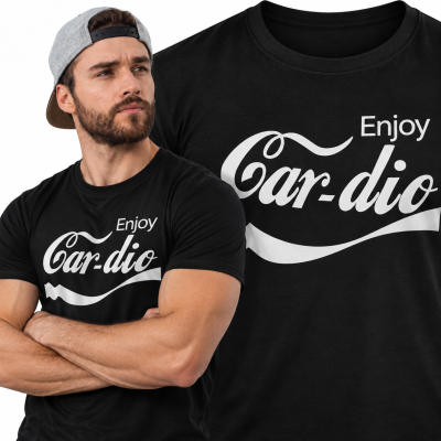 KOSZULKA NA SIŁOWNIĘ  ENJOYCARDIO